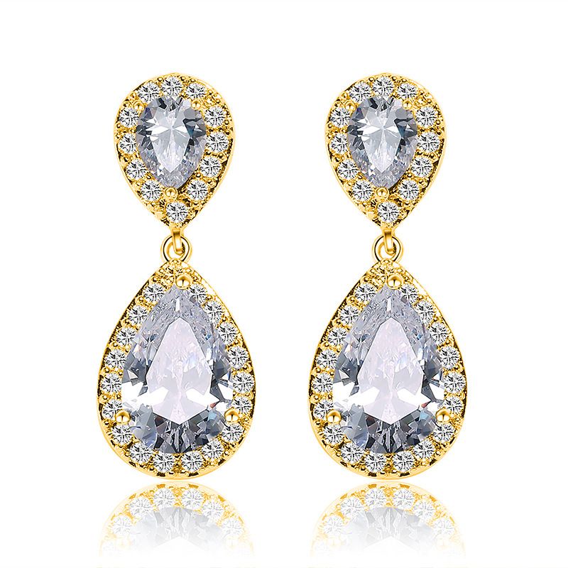 Wedding Earrings For Brides Bridal Earrings For Wedding Bridesmaid Earrings view 4