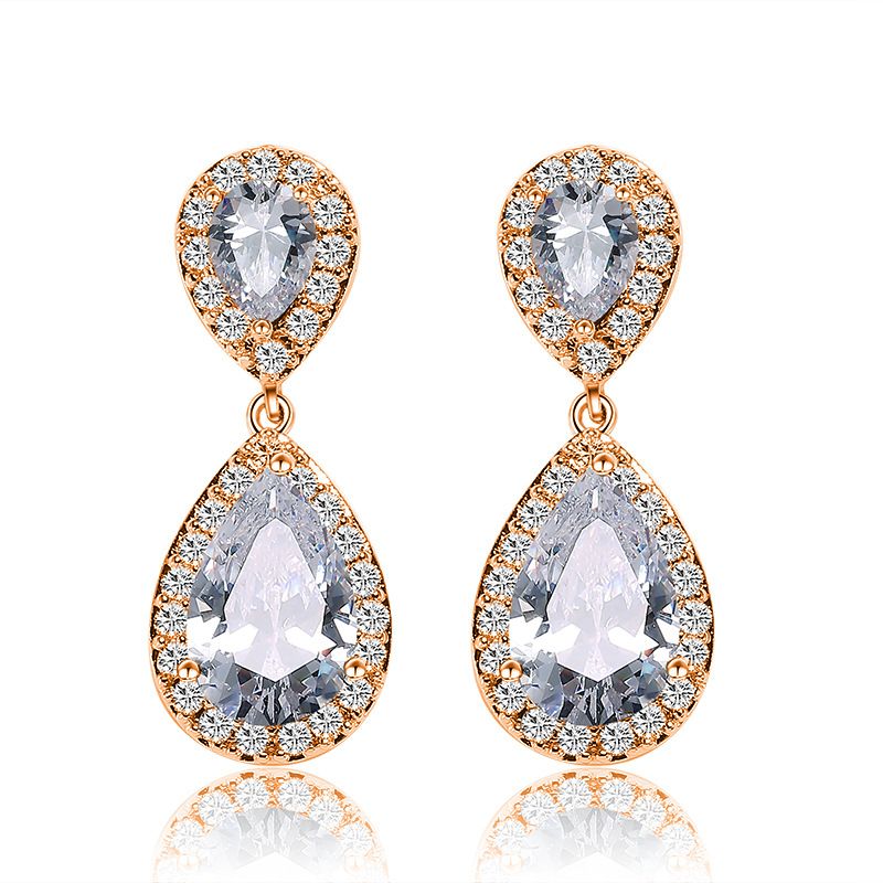 Wedding Earrings For Brides Bridal Earrings For Wedding Bridesmaid Earrings view 5
