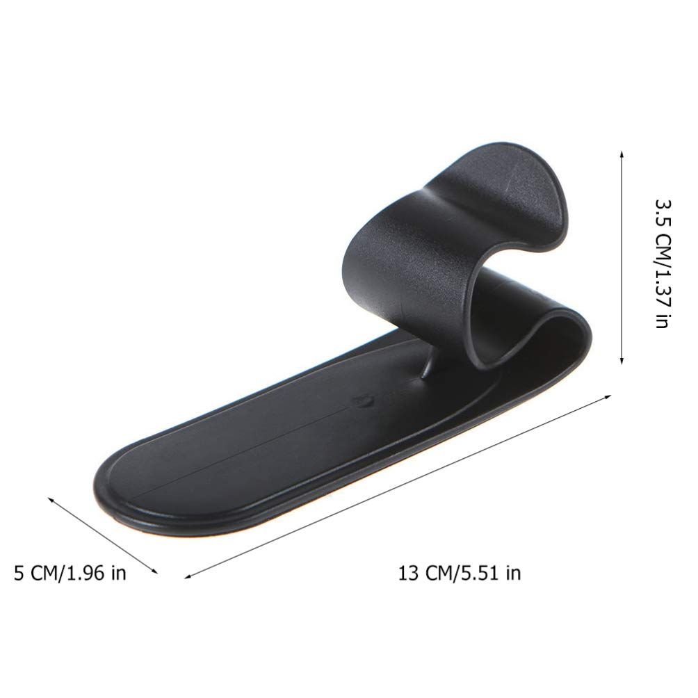 Car Trunk Umbrella Hook Holder Hanger Self-adhesive Car Headrest Hook view 3