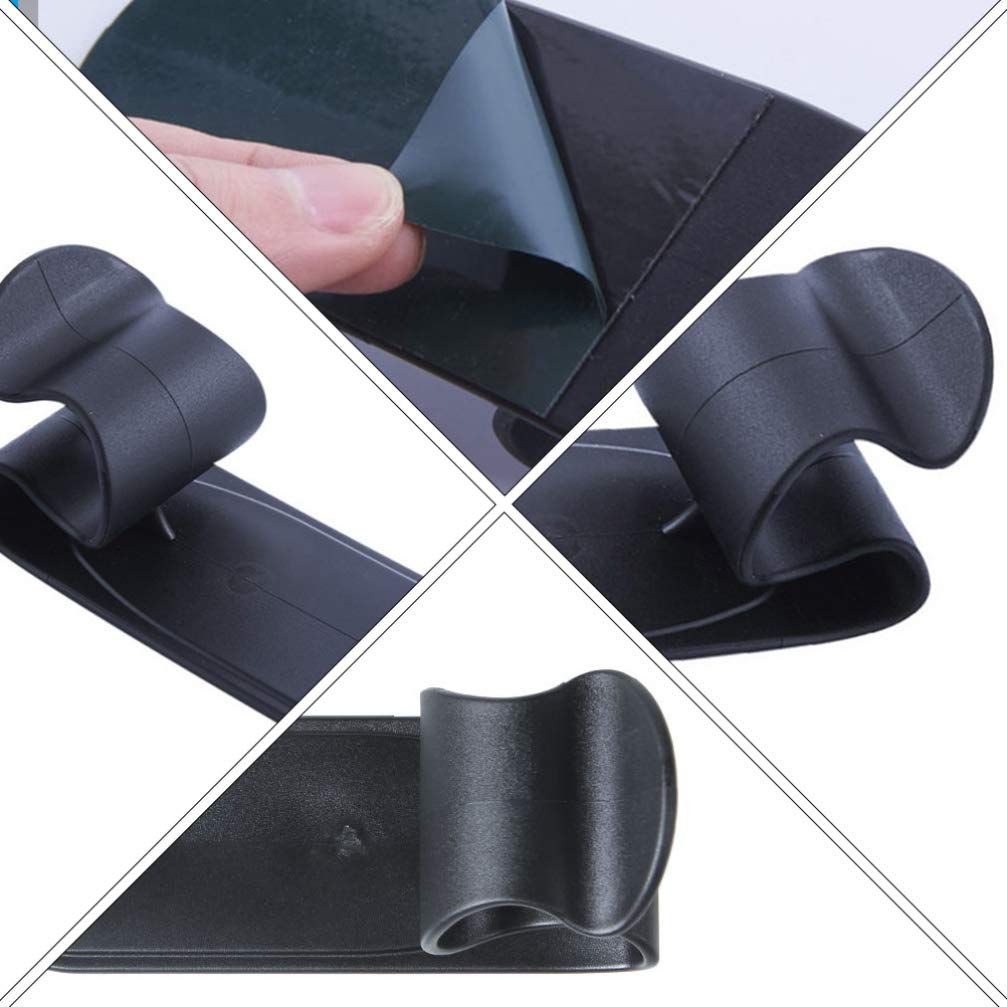 Car Trunk Umbrella Hook Holder Hanger Self-adhesive Car Headrest Hook view 4
