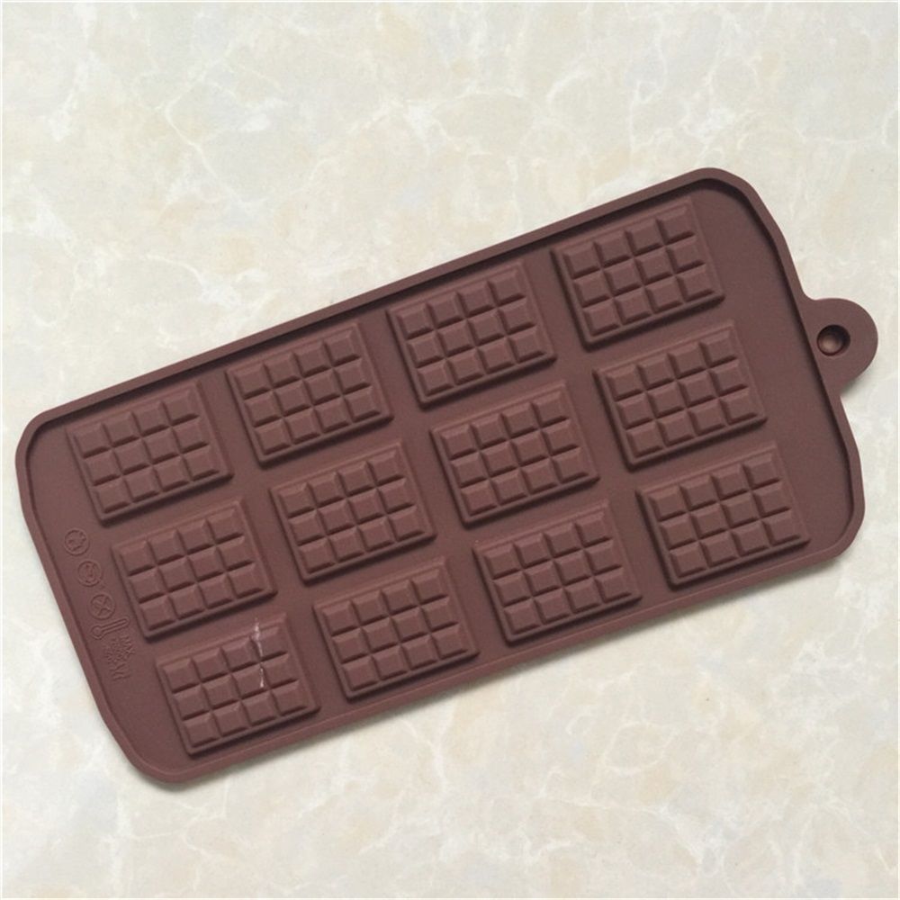 Waffle Chocolate Moulds Silicone Candy Molds view 4