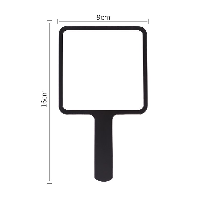 Mini Handheld Lash Mirror for Eyelash Extension -Anti-Fog Beauty Mirror for view 2