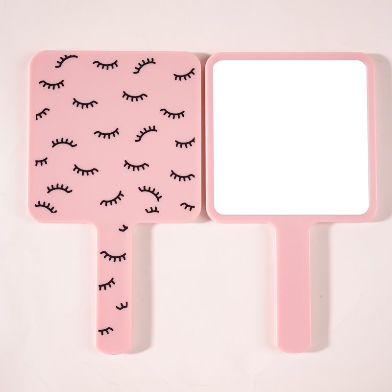 Mini Handheld Lash Mirror for Eyelash Extension -Anti-Fog Beauty Mirror for view 4