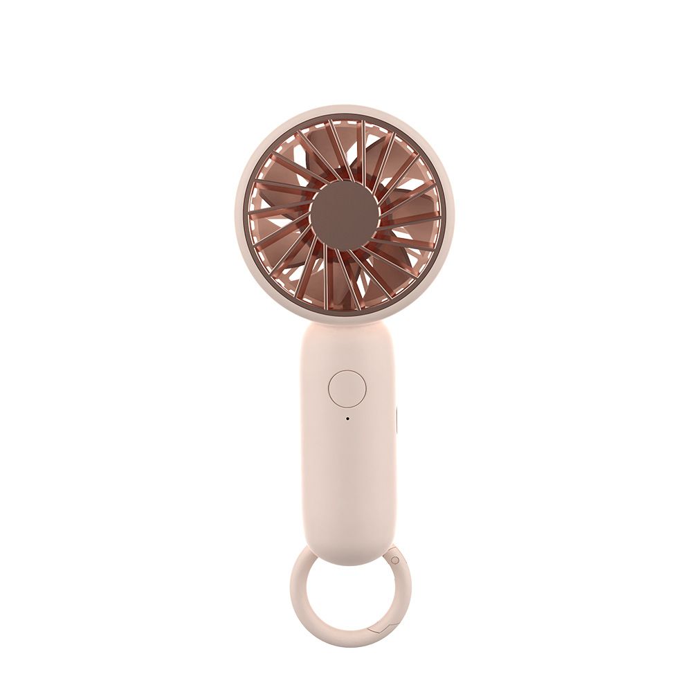 Mini Portable Fan, Handheld Fan Rechargeable with 3 Speed Adjustable Low Noise view 2