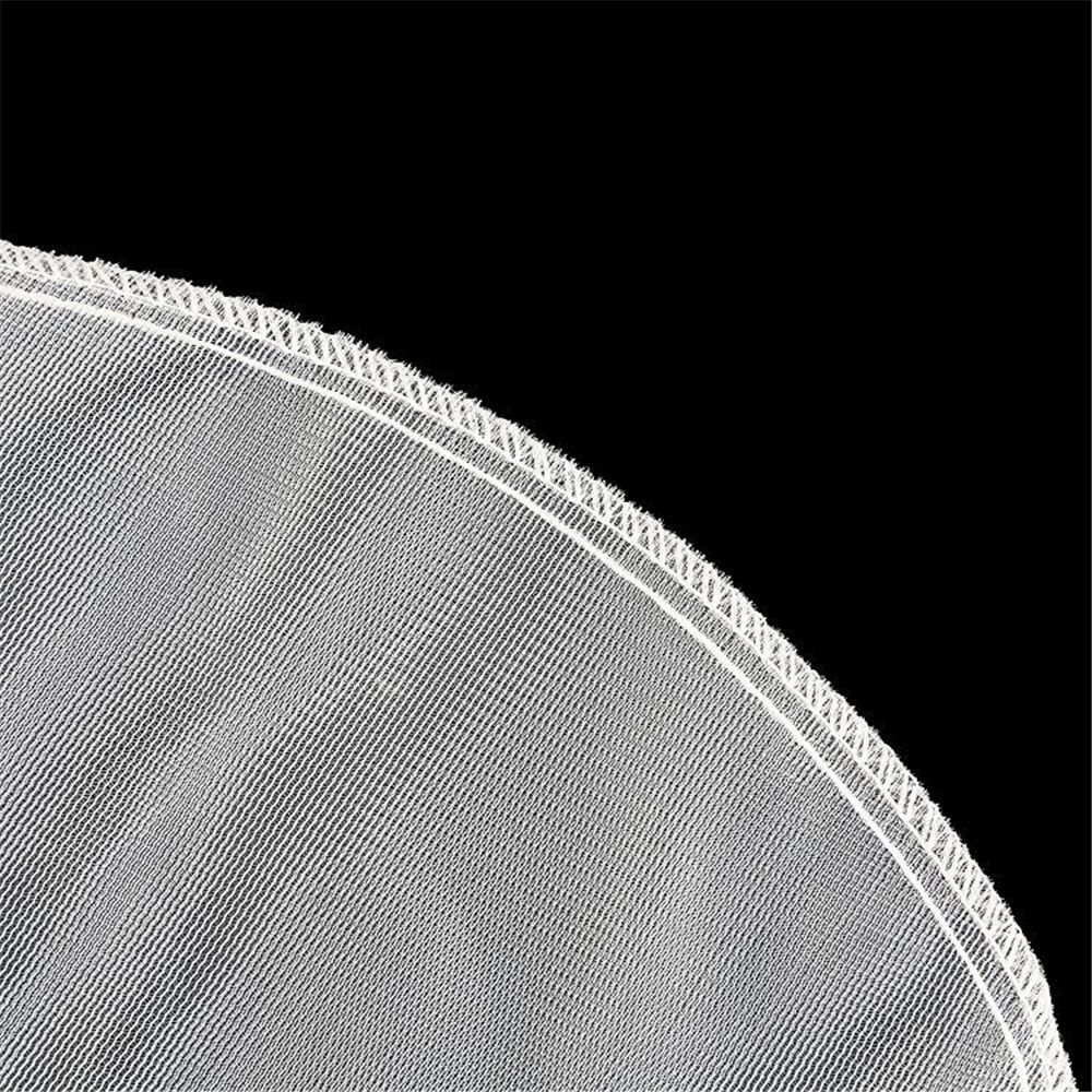 25 Pieces 5 Gallon Elastic Top Paint Strainer Bags White Fine Mesh Bag Paint view 3
