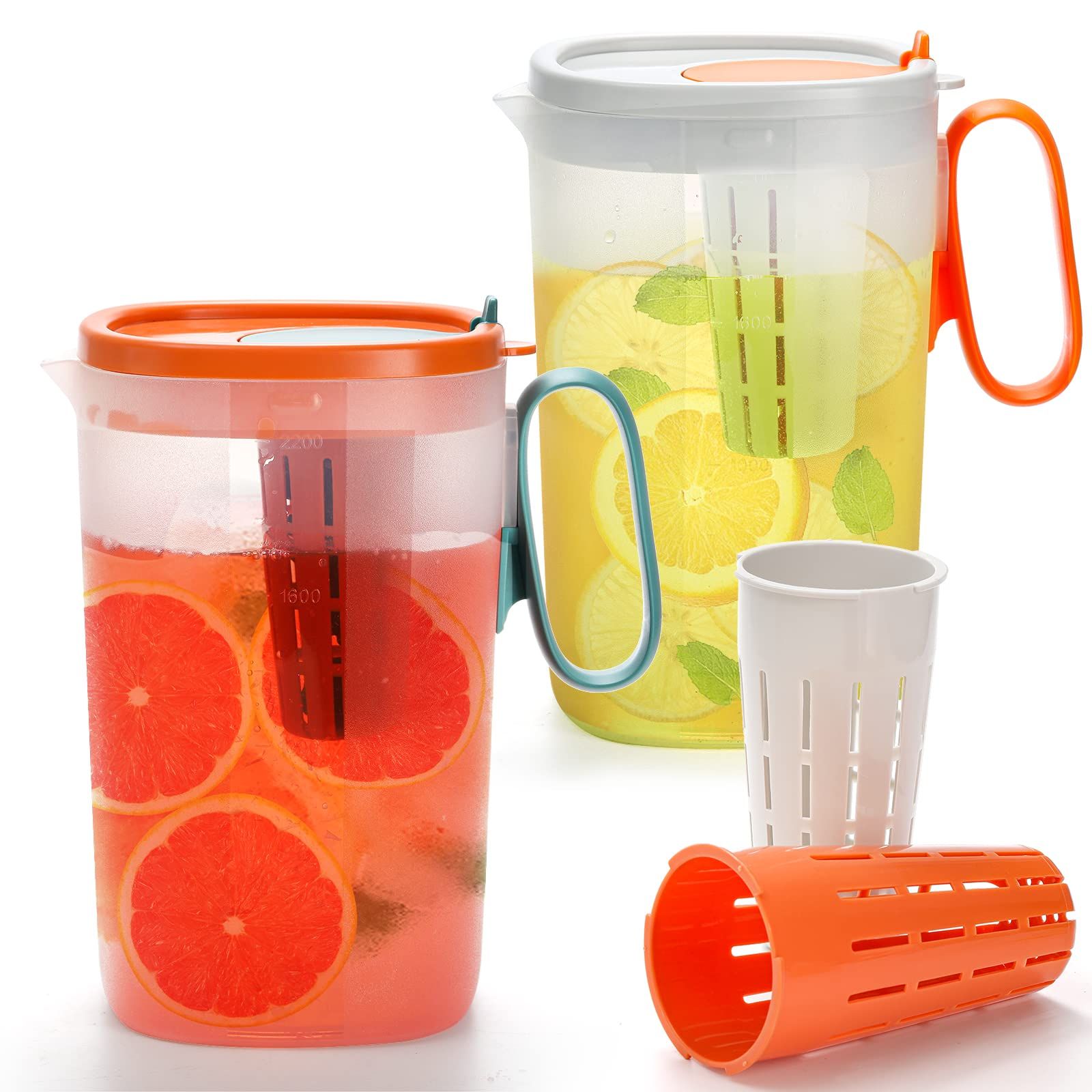 2 Pack Water Infuser Pitcher