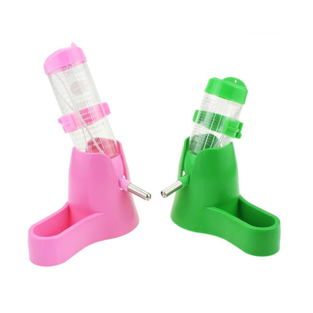 Hamster Water Bottle,Little Pet Automatic Drinking Bottle with Food Container view 3