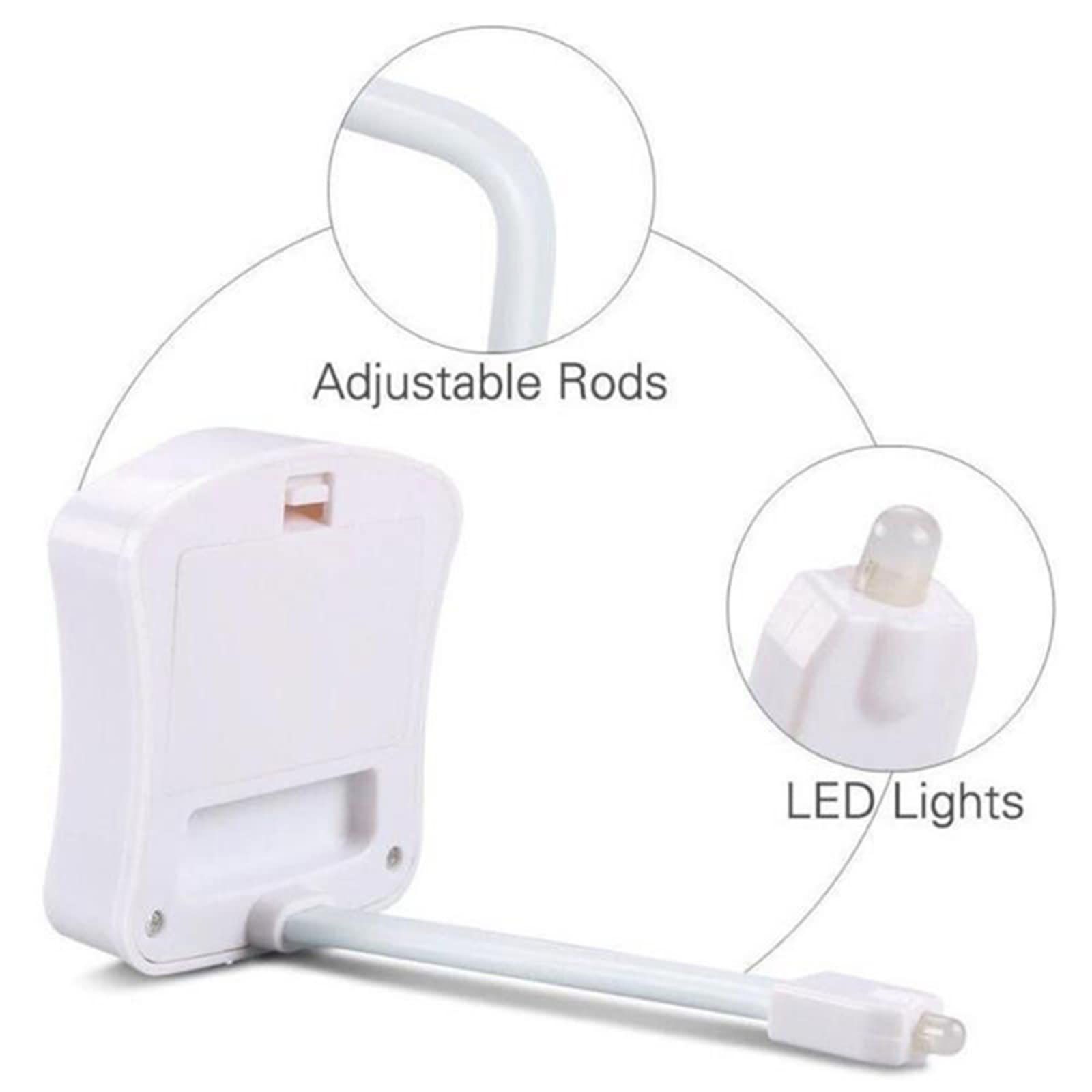 Toilet Night Light Motion Sensor Led 8 Colors Toilet Seat Night Light Smart view 5