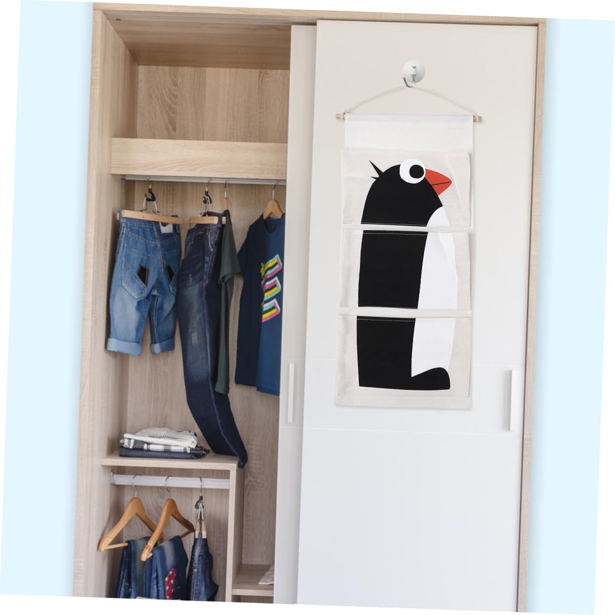 Hanging Storage Closet Door Hanging Wall Hanging Storage Bag Hanging Storage view 5