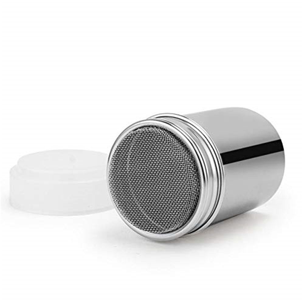 Stainless Steel Chocolate Shaker Icing Sugar Powder Cocoa Flour Coffee Sifter