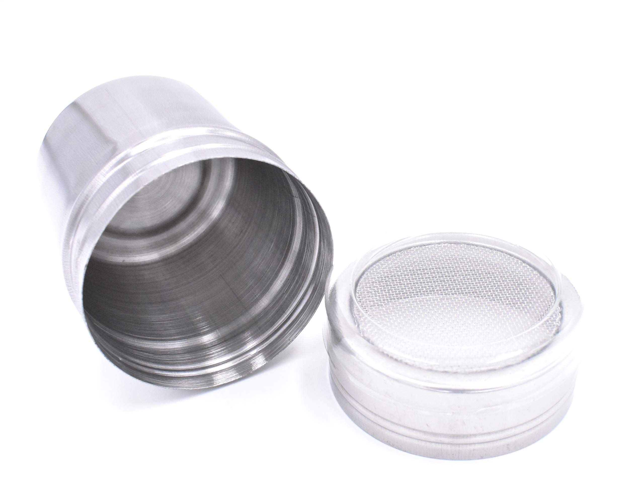 Stainless Steel Chocolate Shaker Icing Sugar Powder Cocoa Flour Coffee Sifter view 3