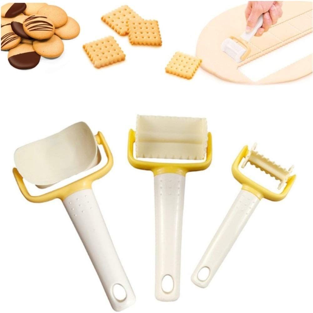 Rolling Cookies Cutter Biscuit Maker Dough Rolling Cutter for Cookie Dumpling
