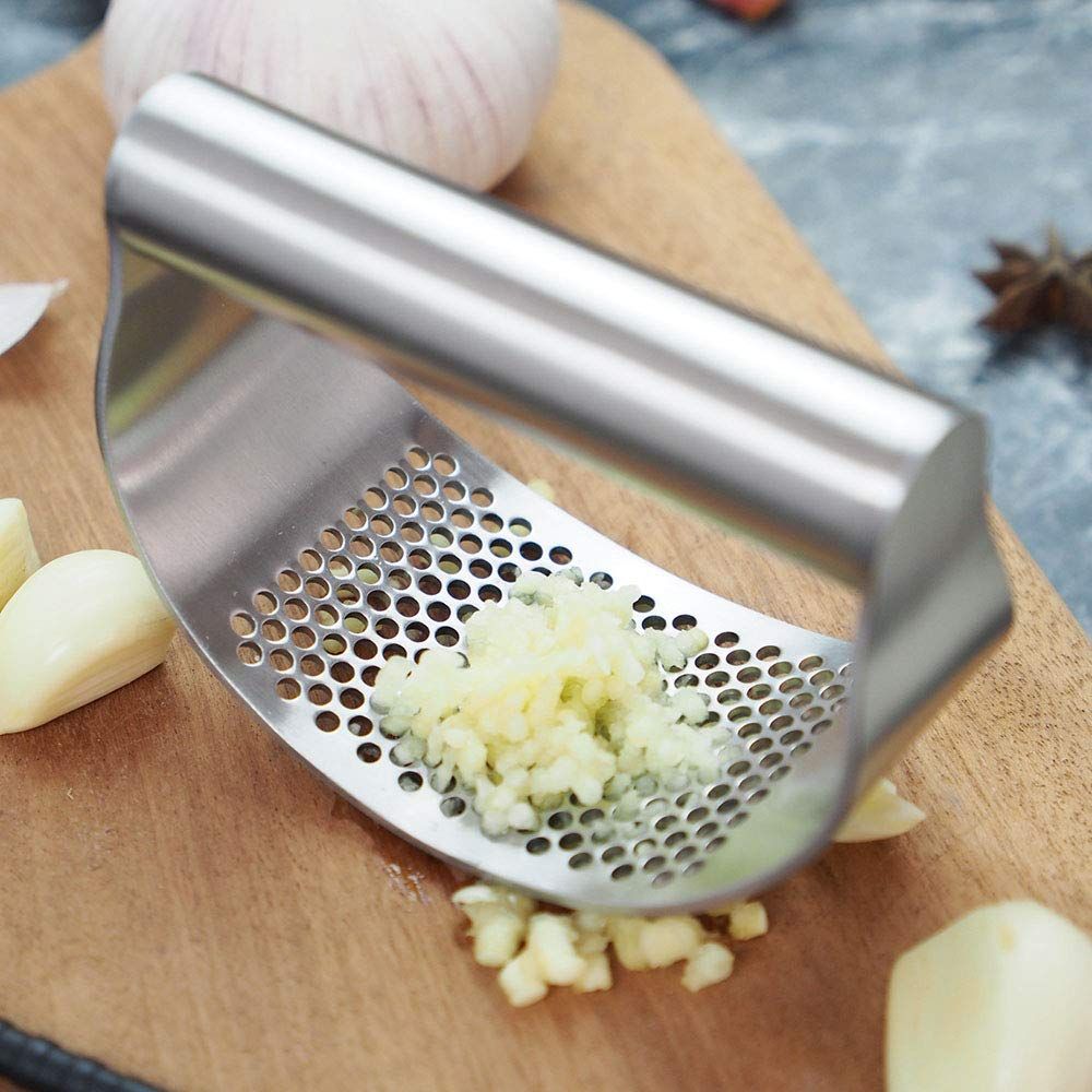 Garlic Press Rocker Stainless Steel view 3