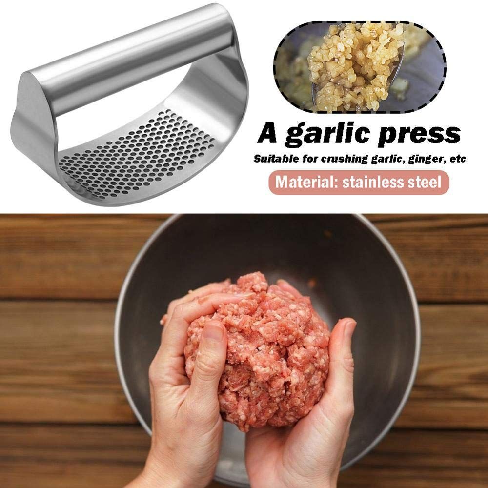 Garlic Press Rocker Stainless Steel view 4