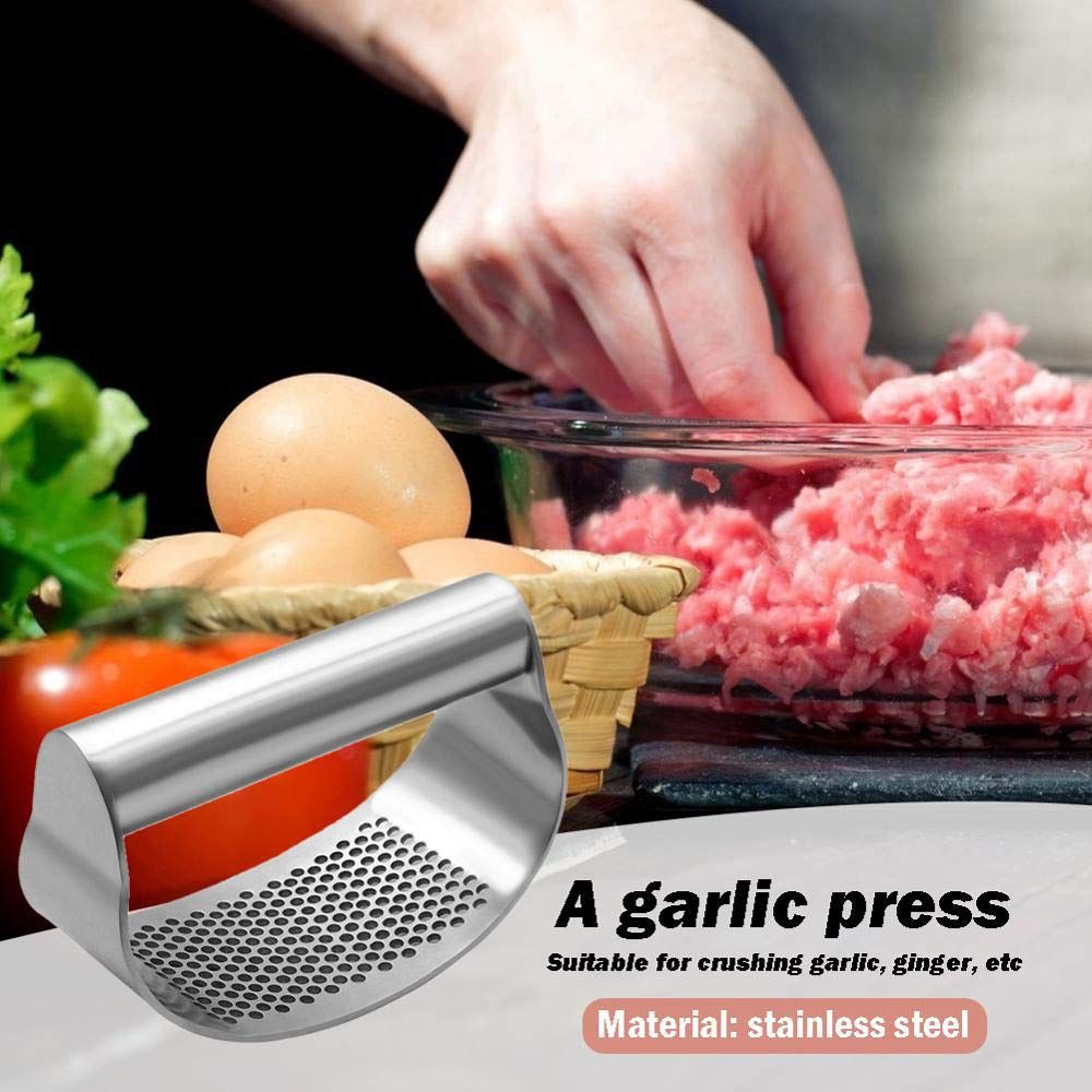 Garlic Press Rocker Stainless Steel view 5