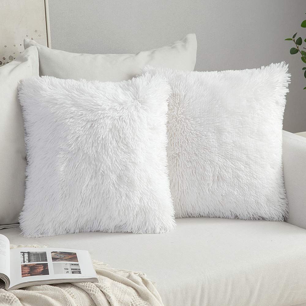 Set of 2 Decorative Throw Pillow Covers 18x18