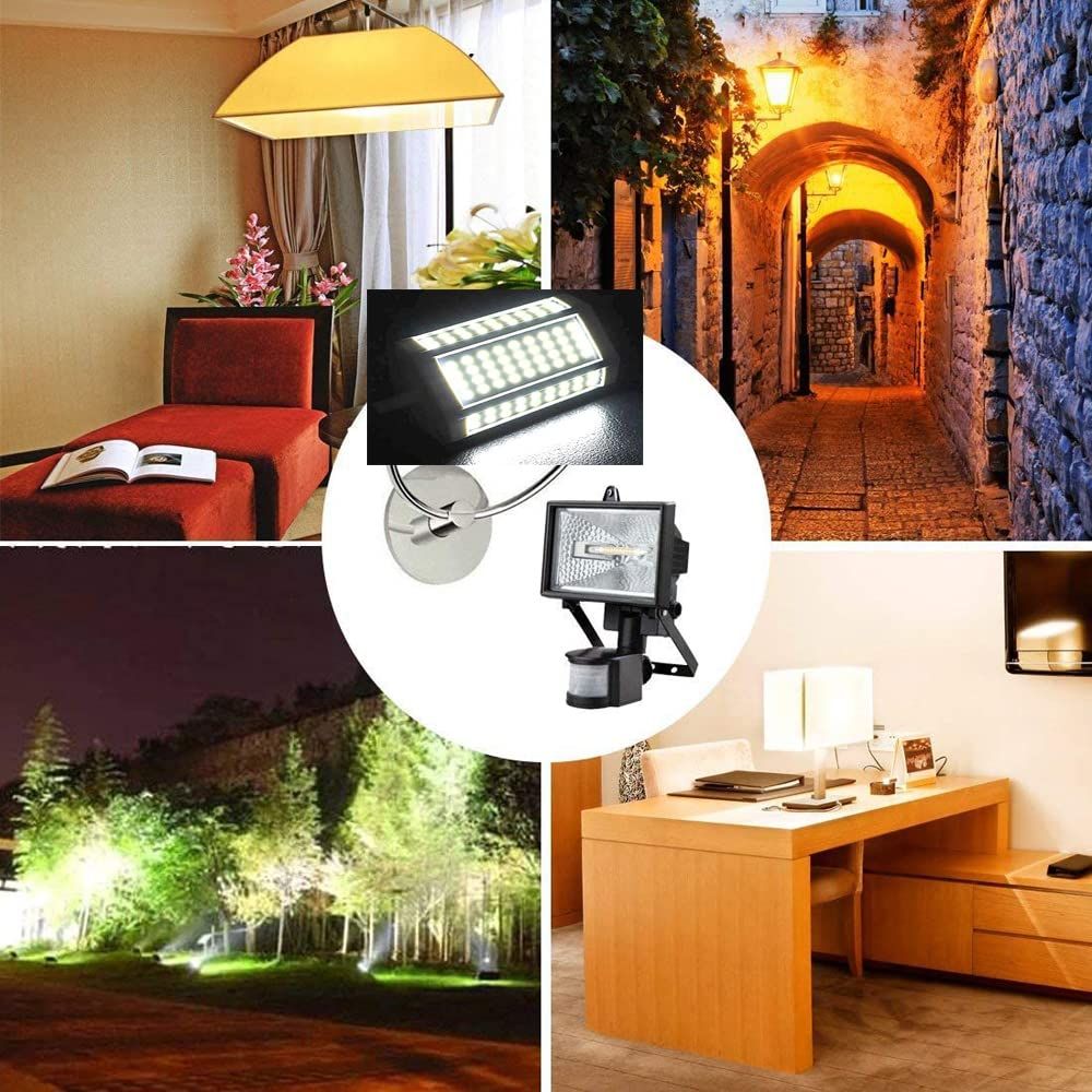 R7S LED Bulb 60W Light Dimmable Cool White Double LED Floodlight Halogen Floor view 5