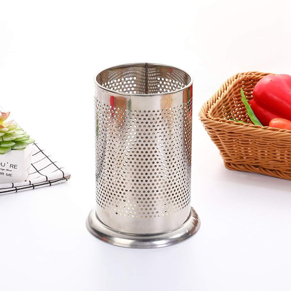 Utensil Holder Stainless Steel Flatware Container for Spatula Sets Gadgets view 5