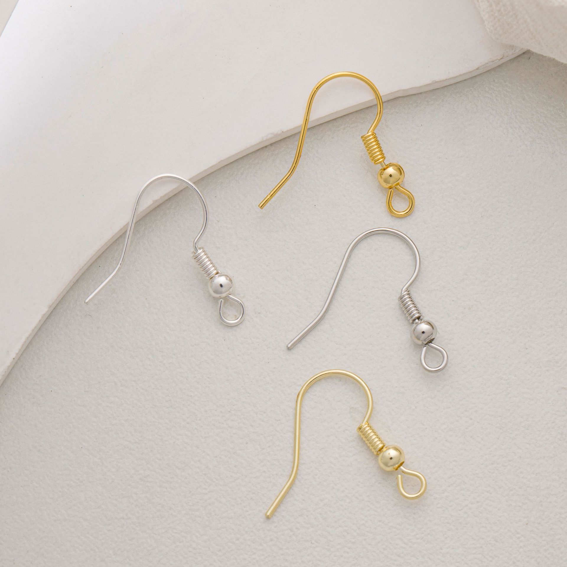 200 PCS Gold Earring Hooks view 2