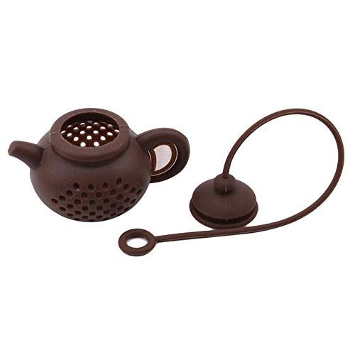 2 Pack Creative Silicone Tea Infuser Teapot Shape Tea Filter view 3
