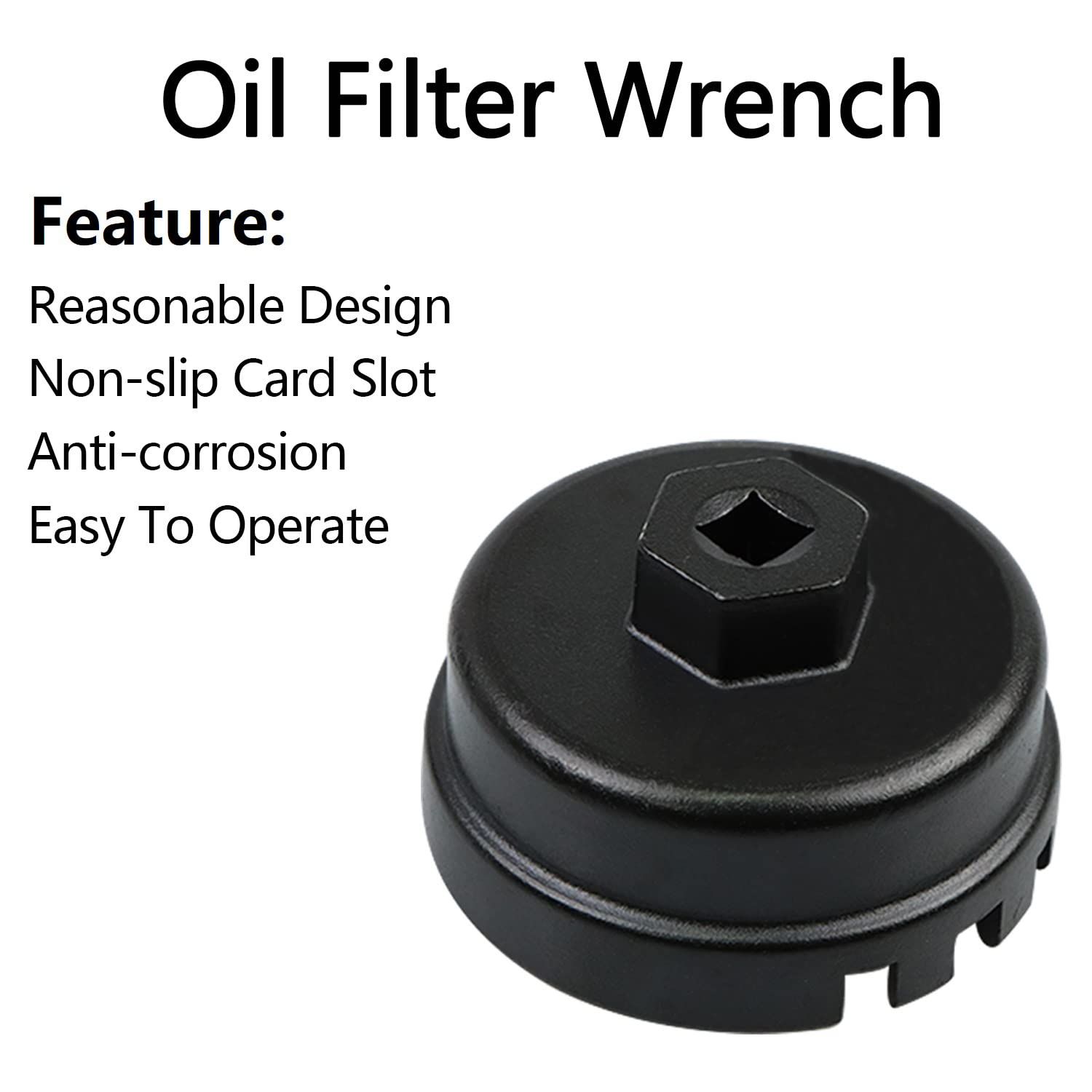 Oil Filter Cap Wrench Removal Tool Suitable for Oil Filter Wrench for Engine view 3