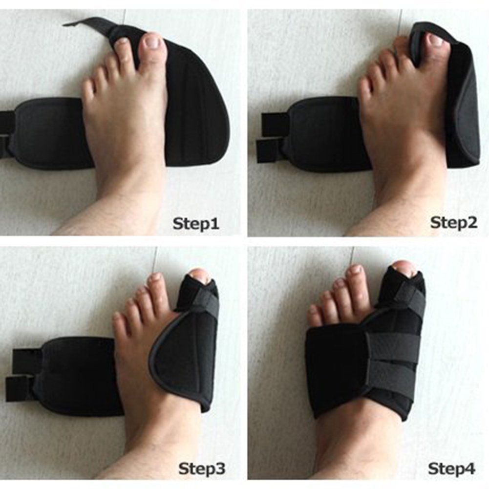 Original Nighttime Bunion Splints - 2pc - Velcro Bunion Corrector for Women & view 5