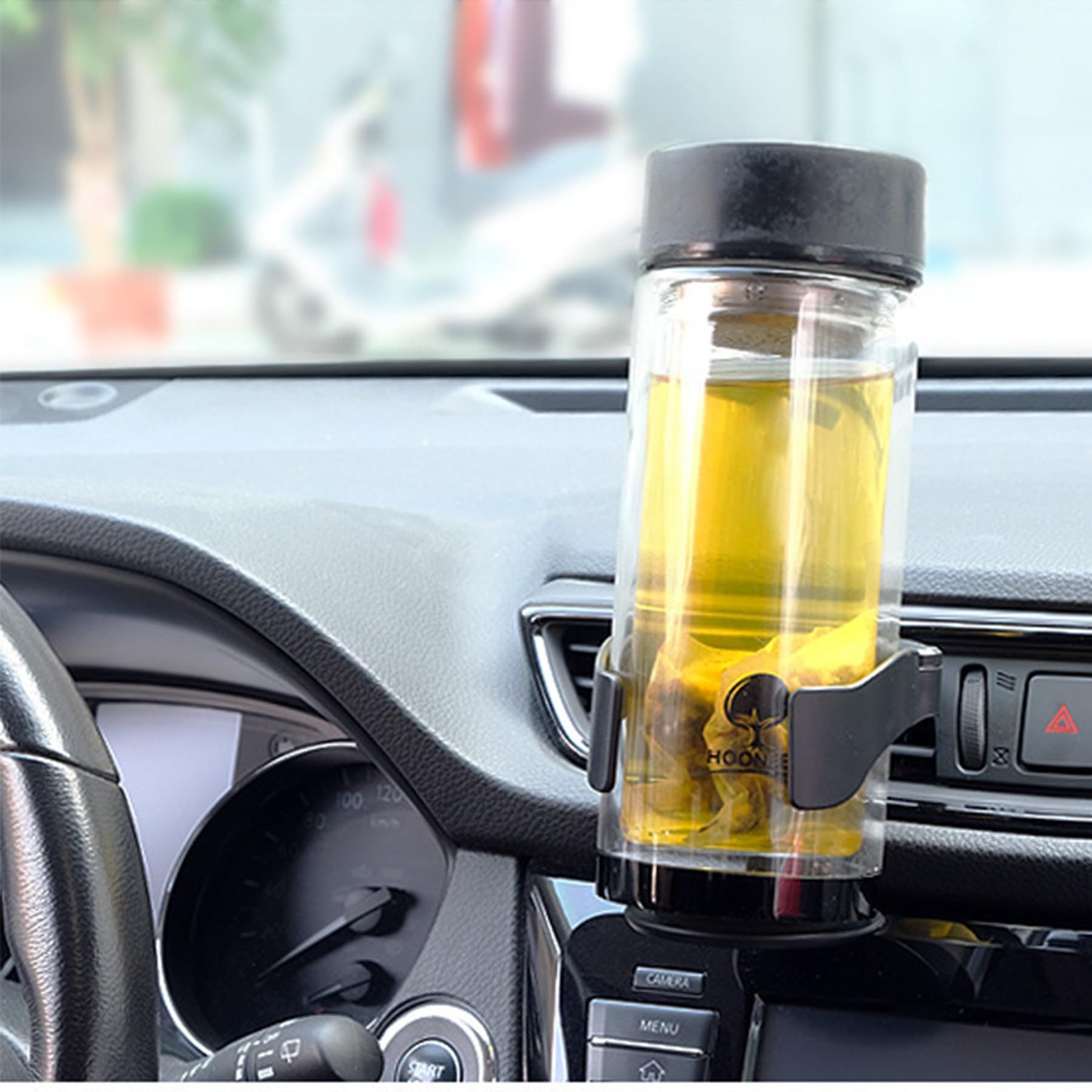 Cup Holder for Car, Cup Holder Expander for Car Air Vents, Suitable for Cars view 3