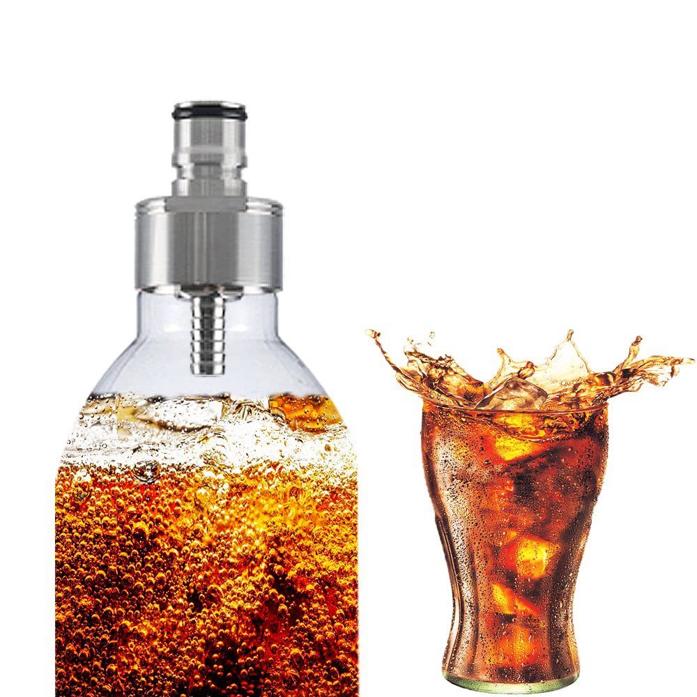 Stainless Carbonation Cap Homebrew Soft Drink Bottle Filling Stainless Steel view 4