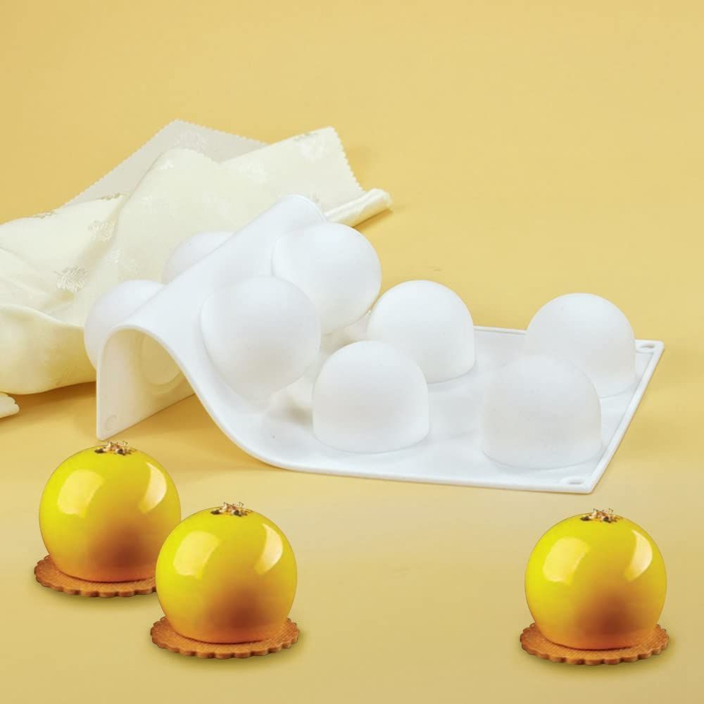 3D Silicone Molds Ball Shape Sphere view 4