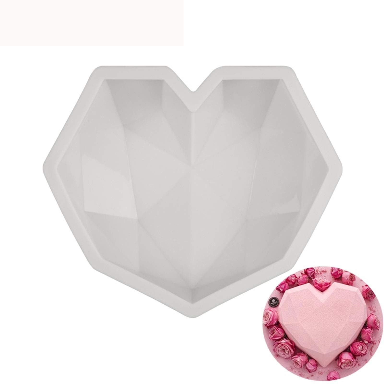 Heart Silicone Molds for Baking - Breakable Heart Mold Chocolate Molds view 5