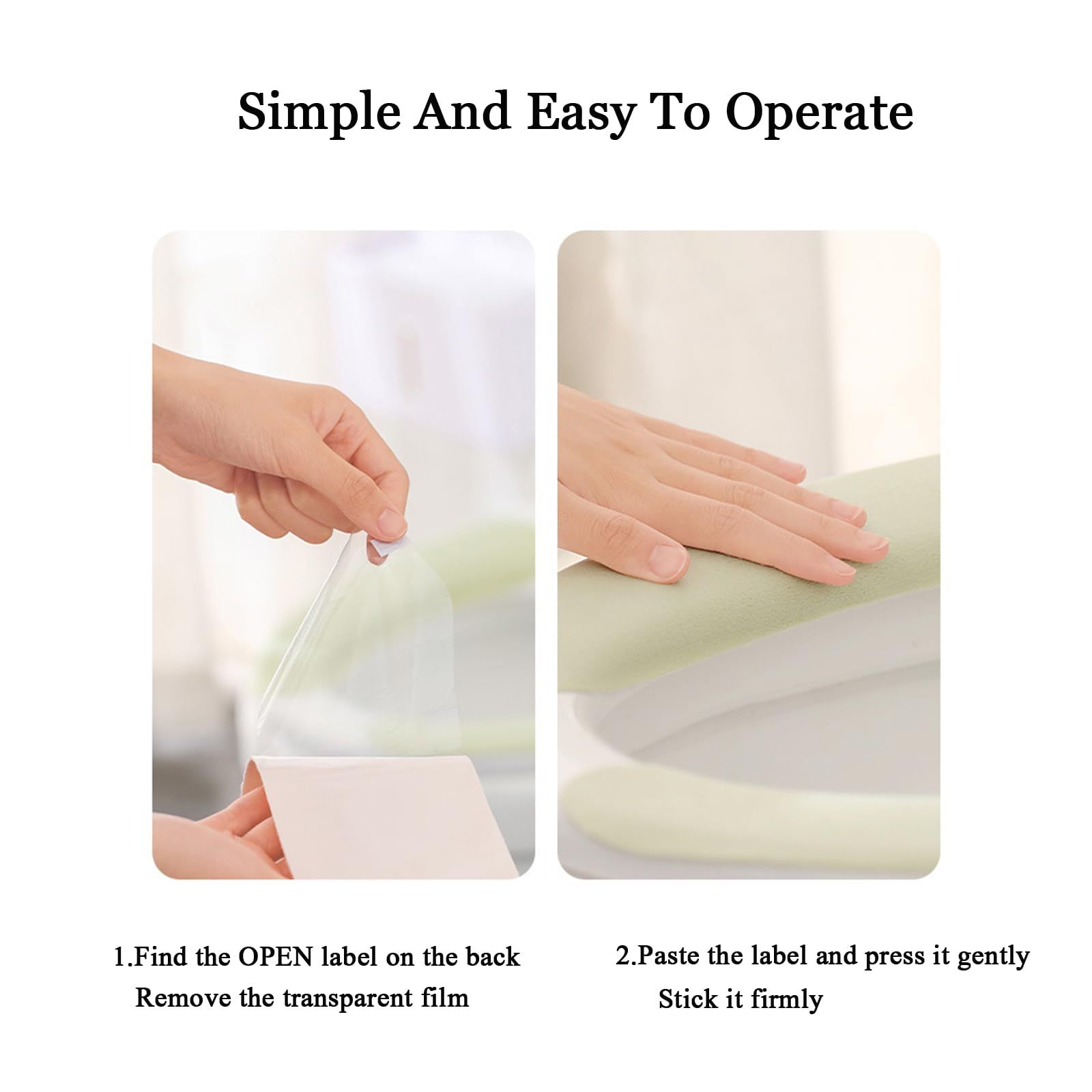 Thick Warm Cushioned Toilet Seat Cover view 3