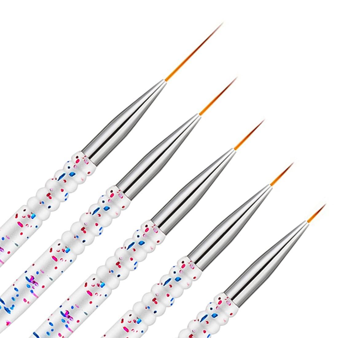 5Pcs Nail Art Liner Brushes