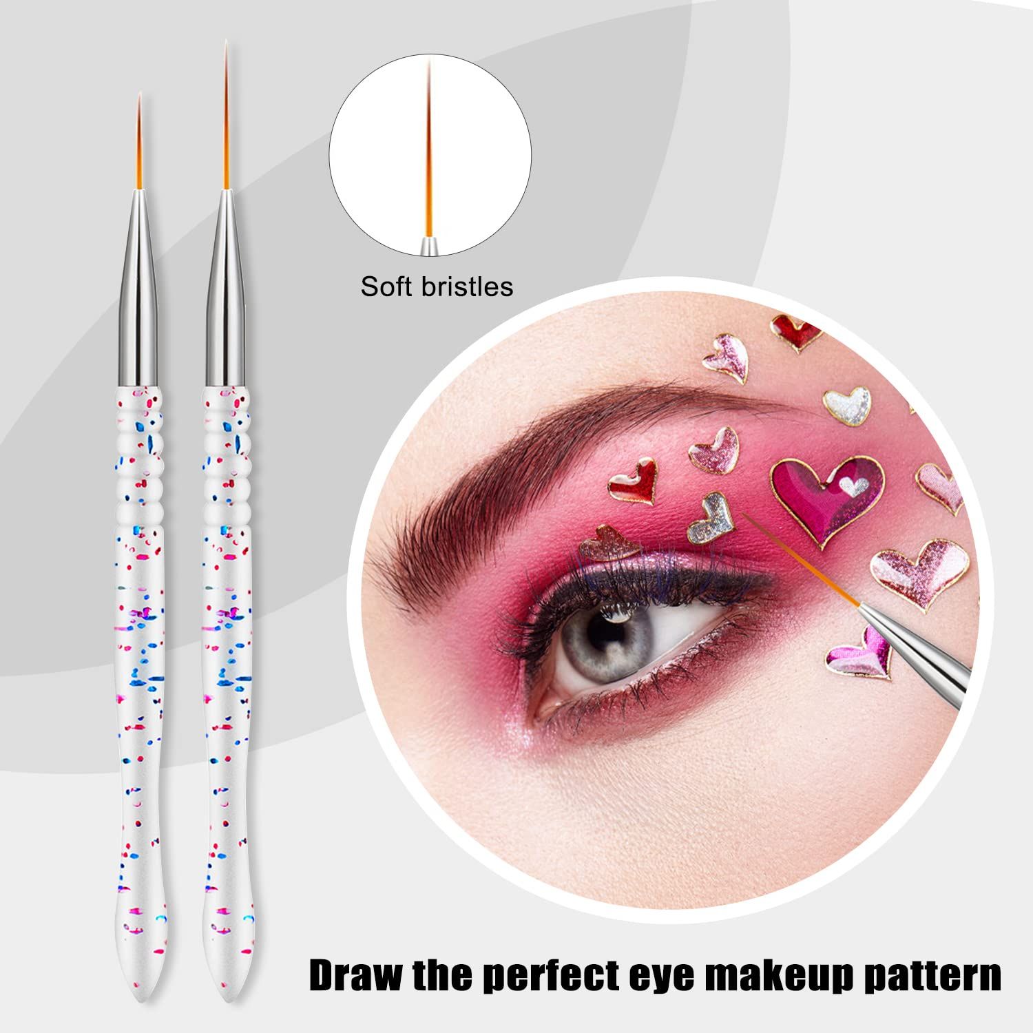 5Pcs Nail Art Liner Brushes view 5