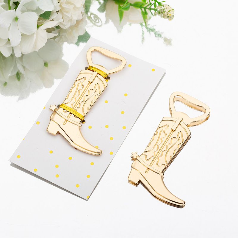 2 PCS Cowboy Boots Bottle Openers for Favors，Gifts，Decorations or Souvenirs to view 2