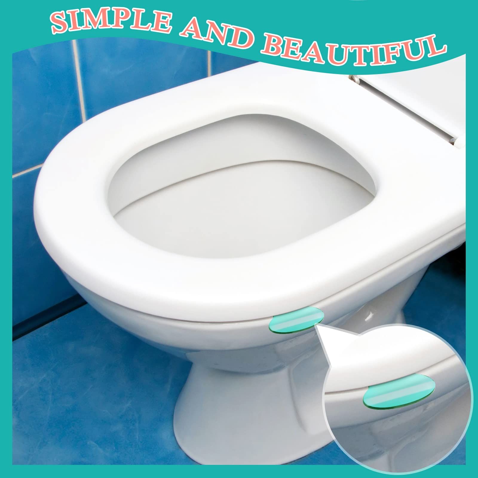 Toilet Seat Lifter Handle Toilet Cover Handle Avoid Touching Toilet Seat view 2