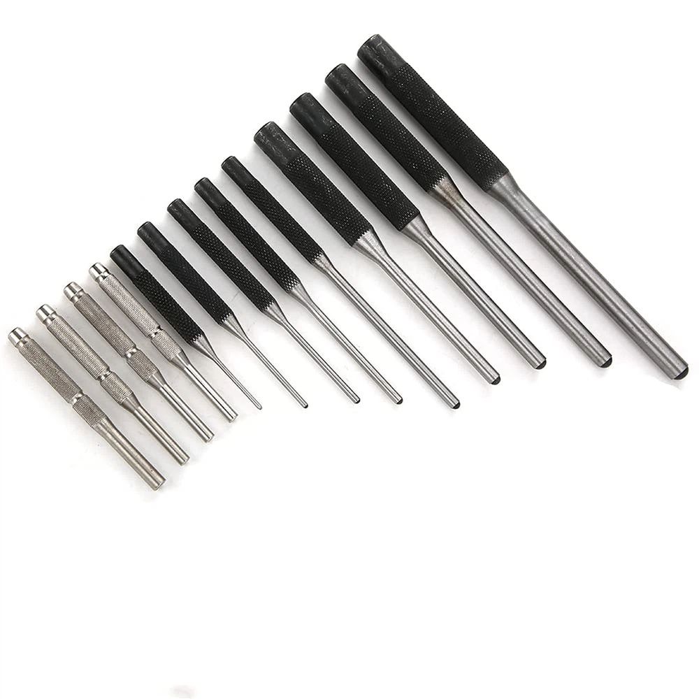 Pin Punch Set, 9pcs 1/16" - 5/16" Removing Repair Tools with Storage Pouch