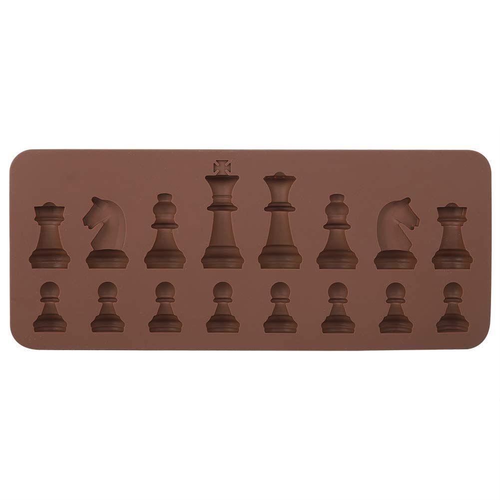 Silicone Chess Piece Chocolate Candy Molds