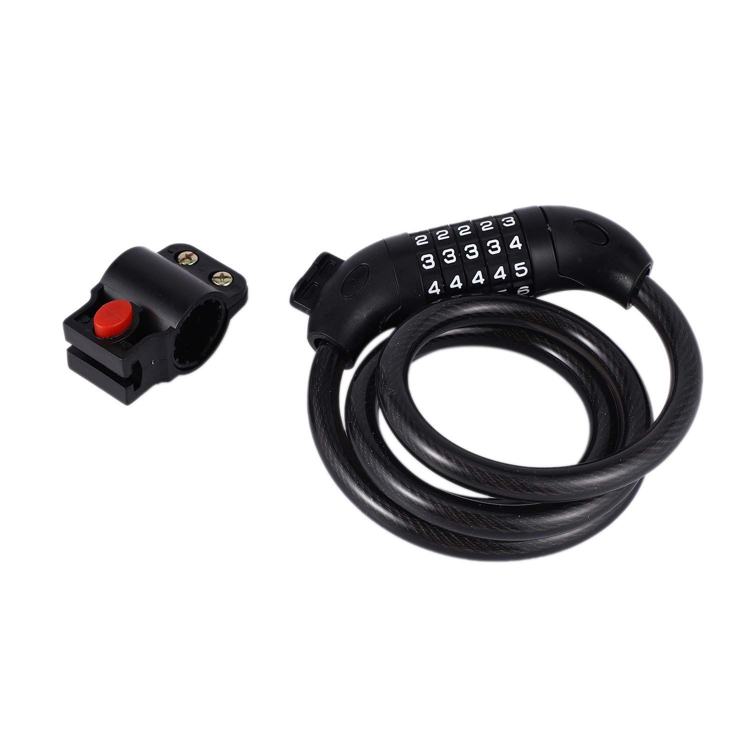 combination lock cable car lock bicycle mountain bike lock bicycle lock view 3
