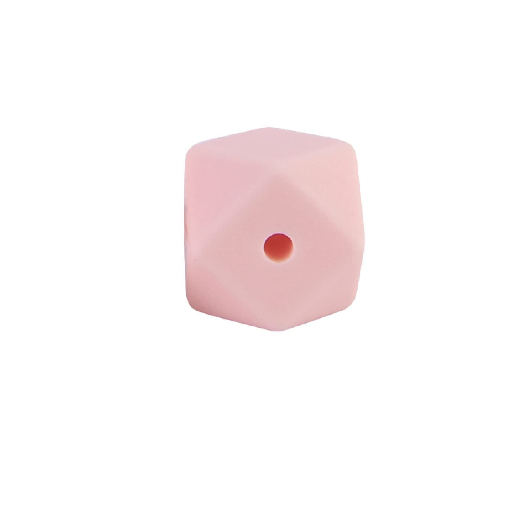 20PCS Painted Unfinished Wood Loose Beads Ball Hexagon