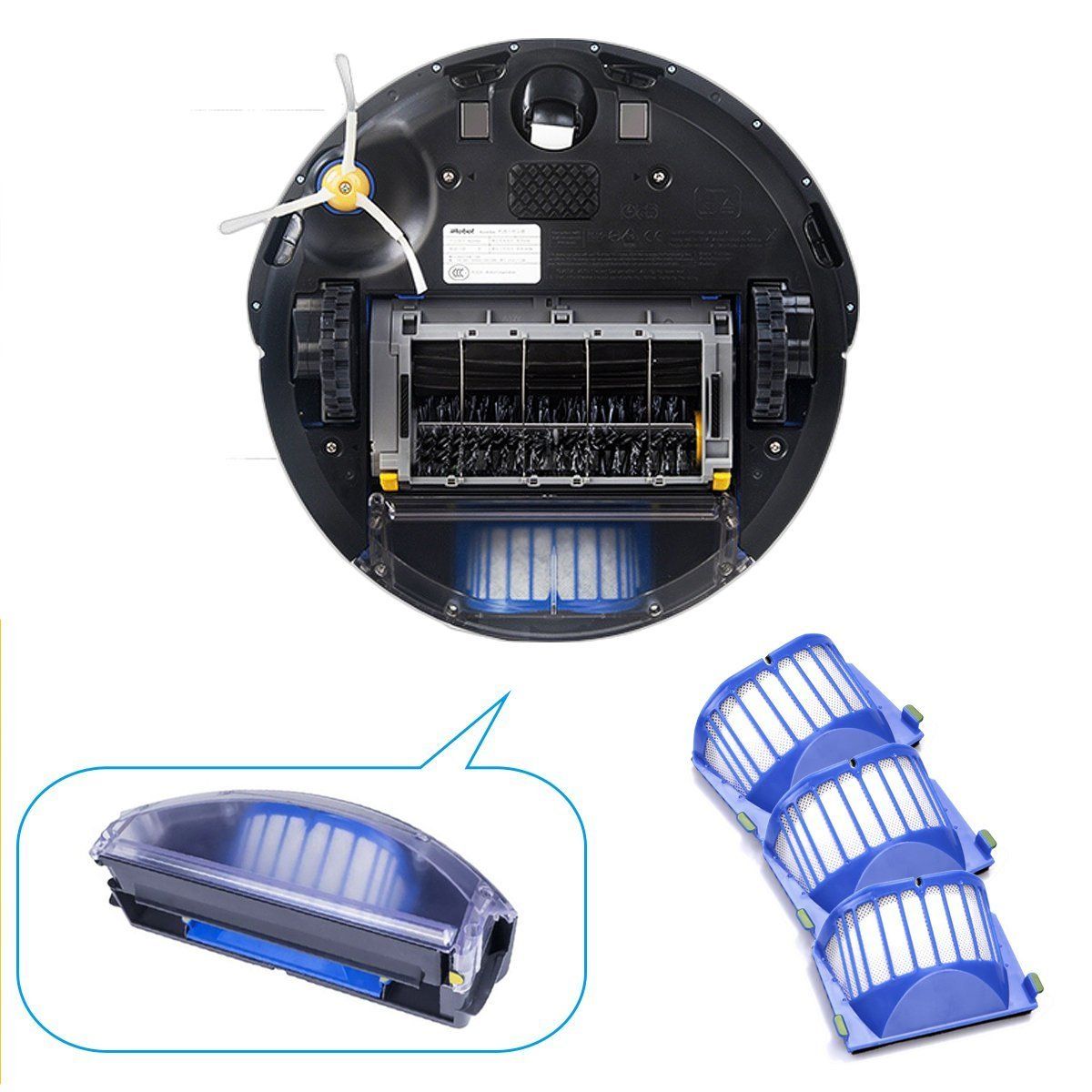 9PCS，DLD Accessory for = 600 610 620 650 Series Vacuum Cleaner Replacement view 2