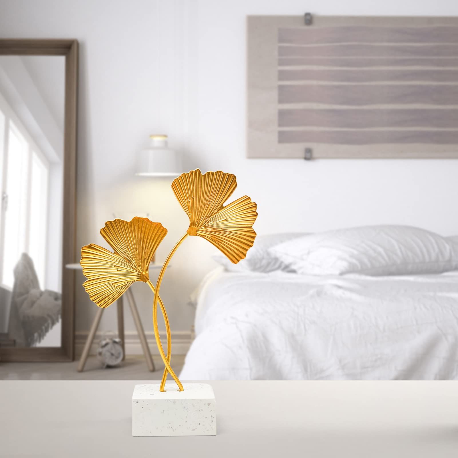 Metal Ginkgo Leaf Ornaments view 5