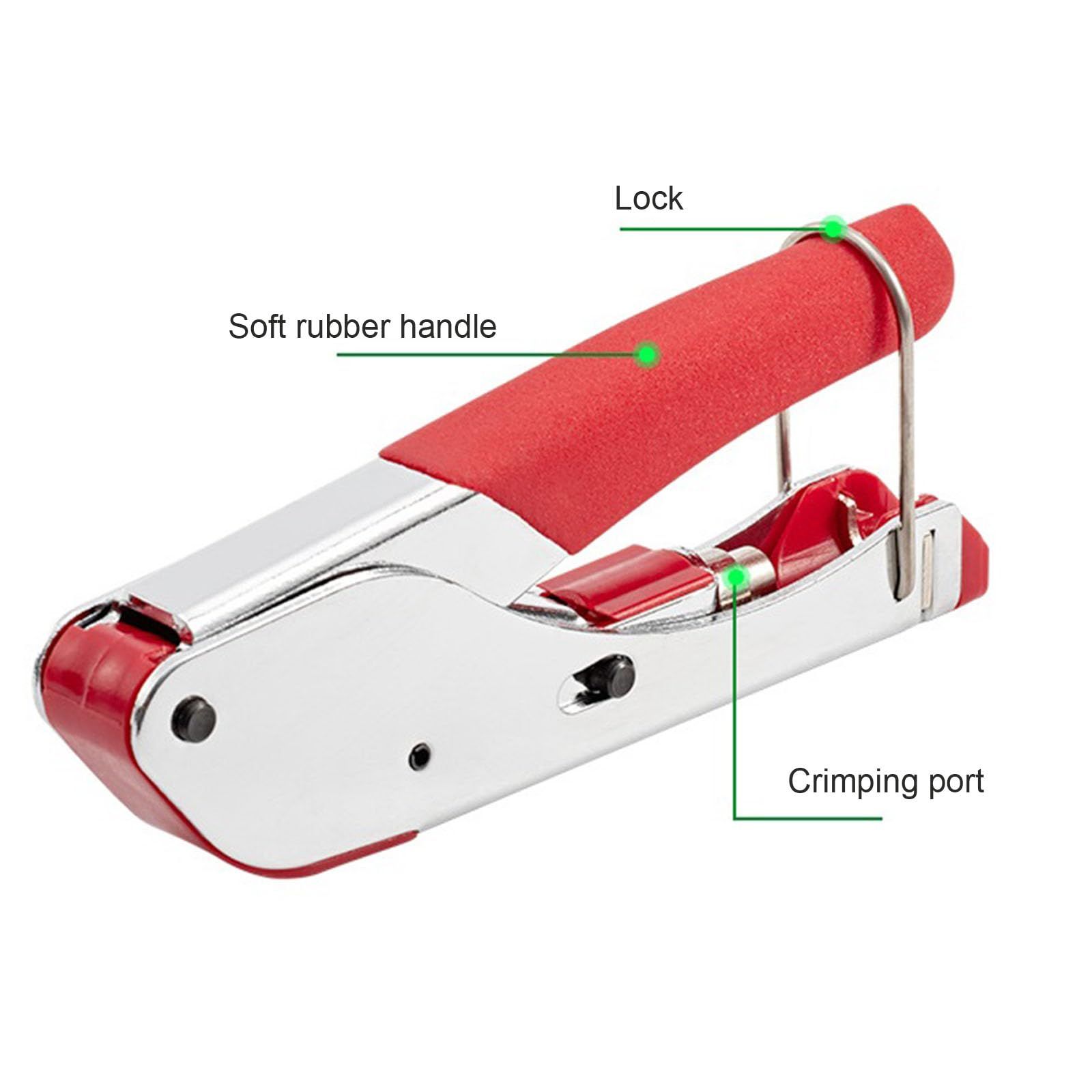 20pcs，Coaxial cable crimping tool view 3