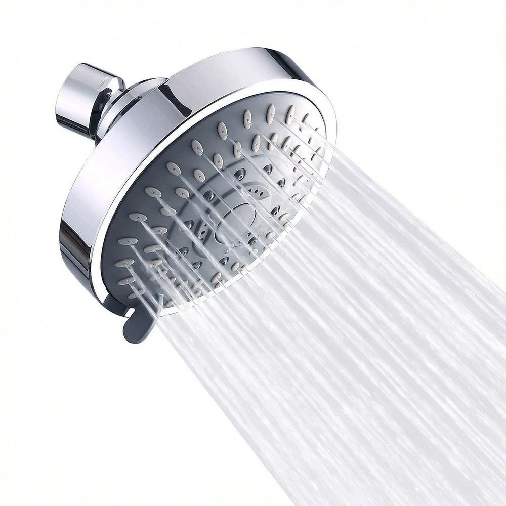 4-inch concealed top spray five level water-saving small shower head view 4