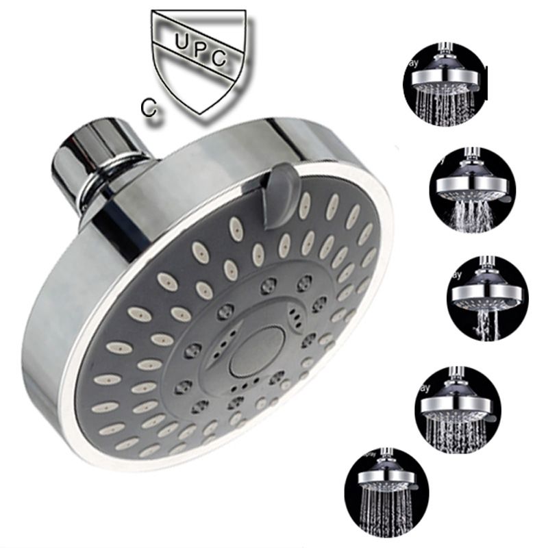 4-inch concealed top spray five level water-saving small shower head view 5