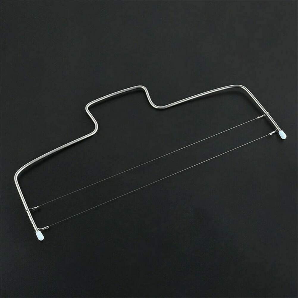Cake Leveler Slicer Stainless Cake Cutter Tool Steel Double Wire Cutting view 3