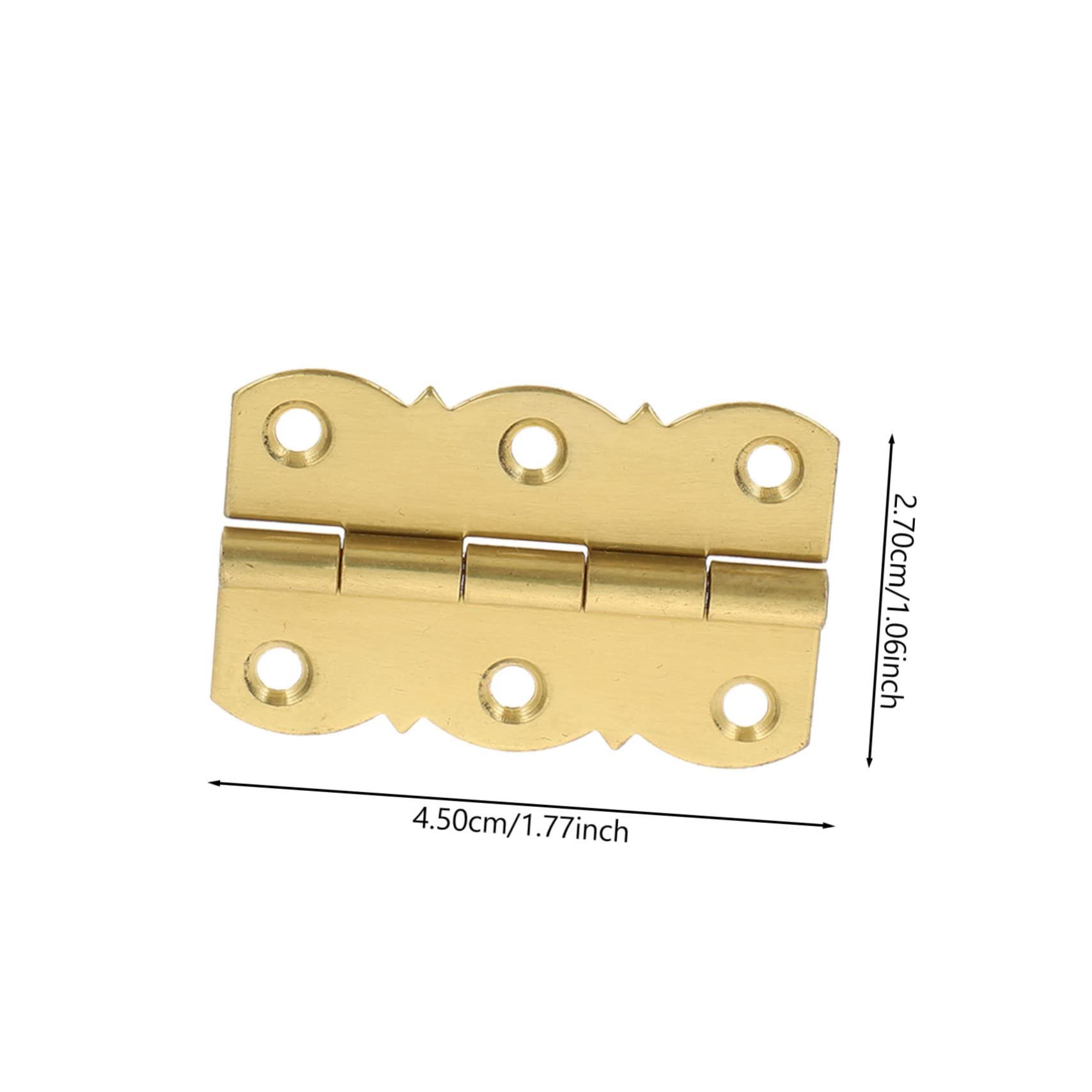 2pcs Piano Music Stand Hinge Heavy Duty Hinges Retro Bookshelf Vintage view 4