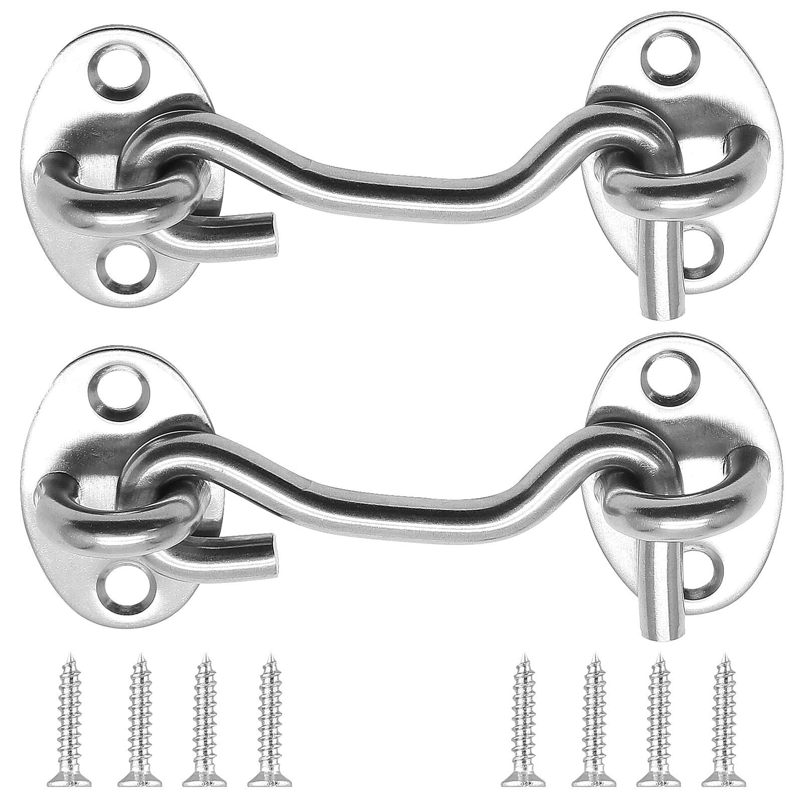 3 Inch Hook and Eye Latch (2PCS)