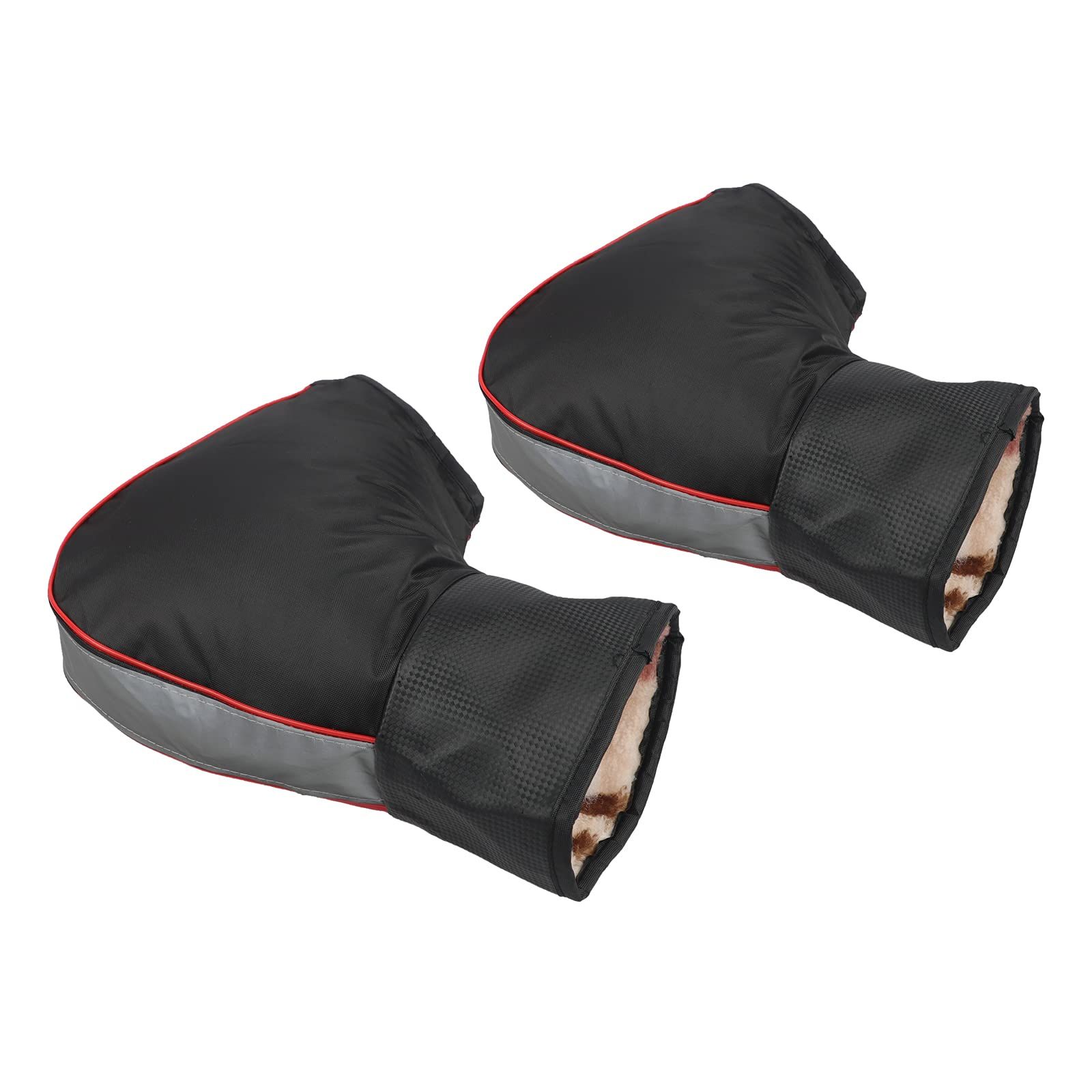 Motorcycle Handlebar Gloves Muffs Winter Waterproof Windproof Thick Warm Hand view 3
