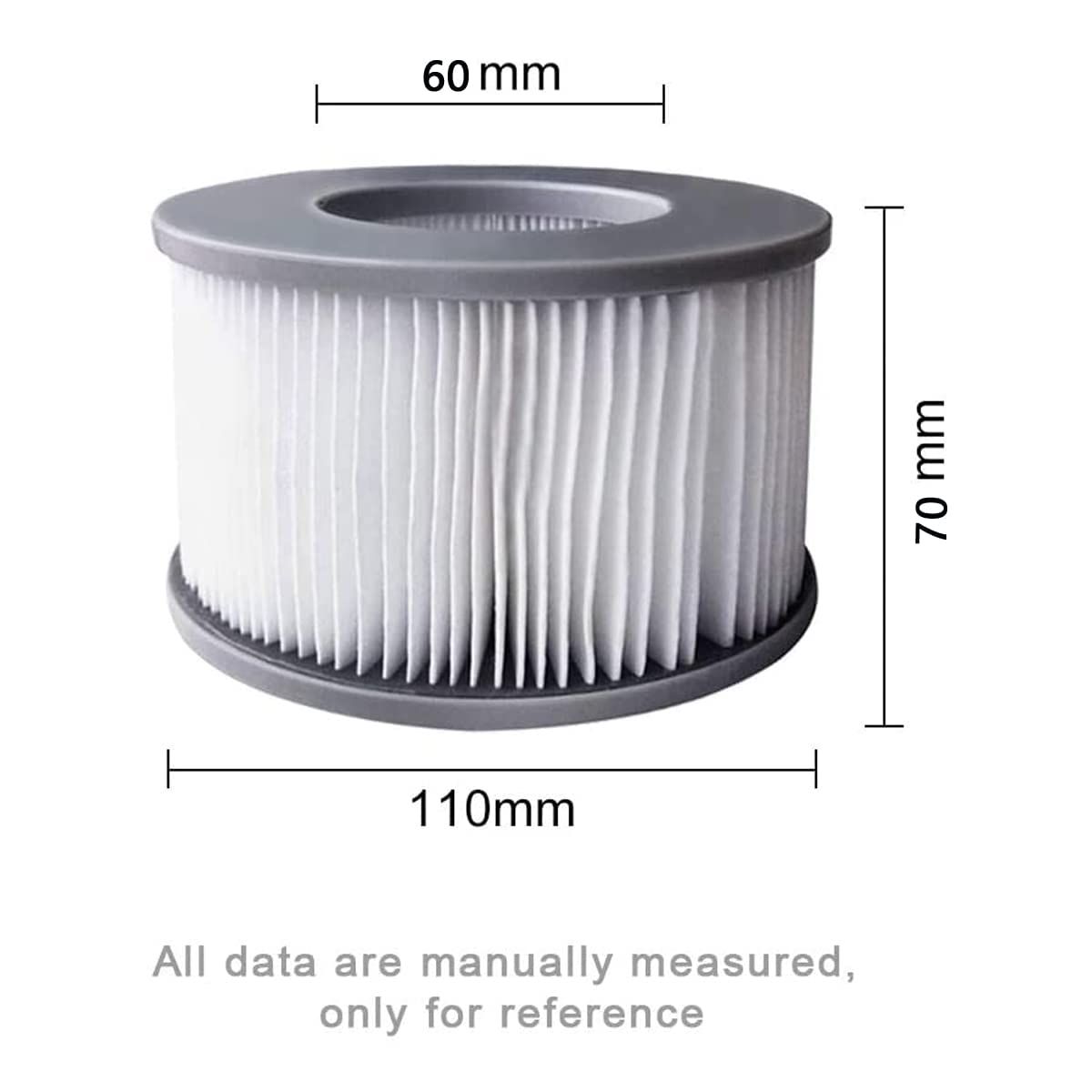 2pcs Hot Tub Filters for Inflatable Pools view 4