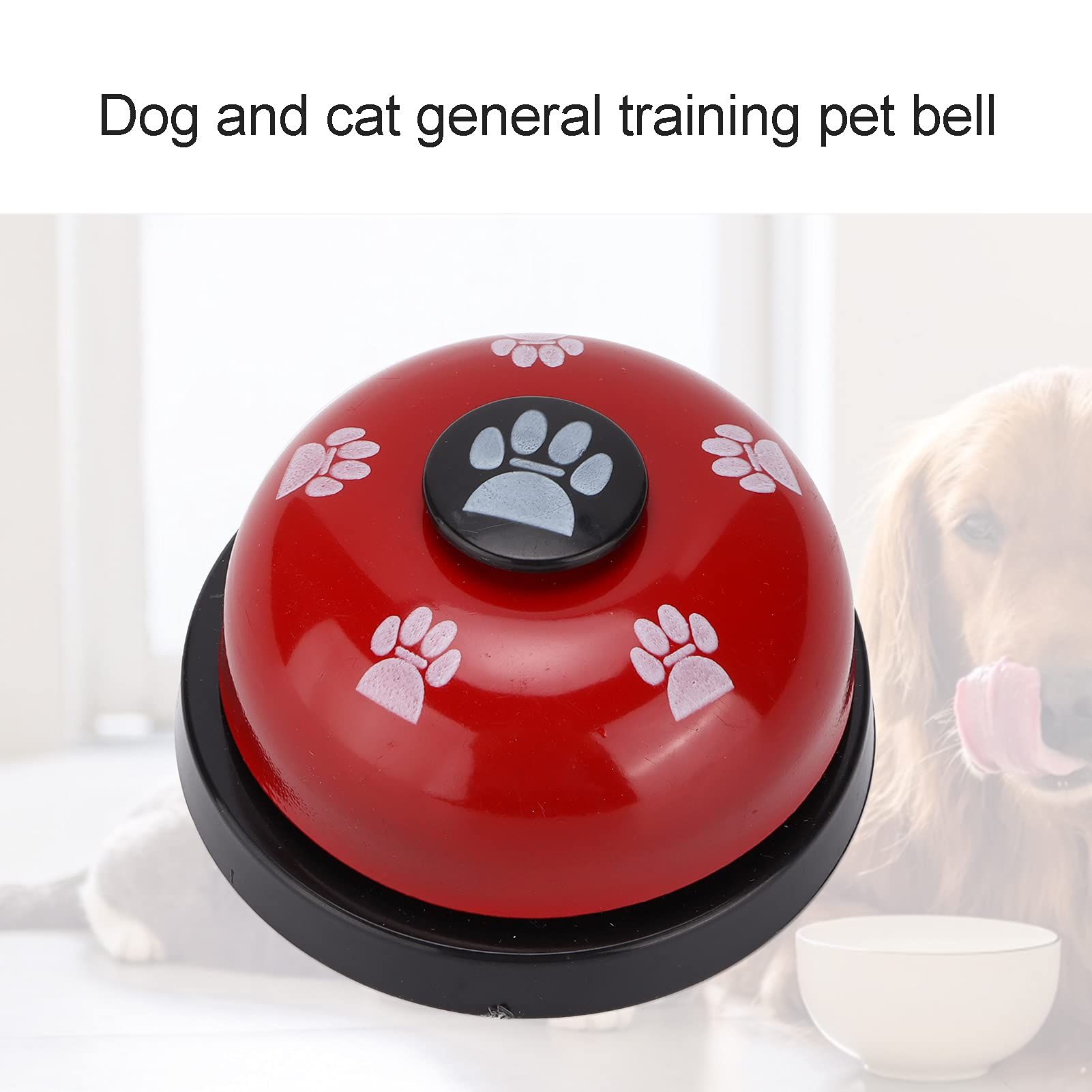 Dog Cat Bells Toys to Ring to Go Outside Cat Communication Device Paw Print view 5